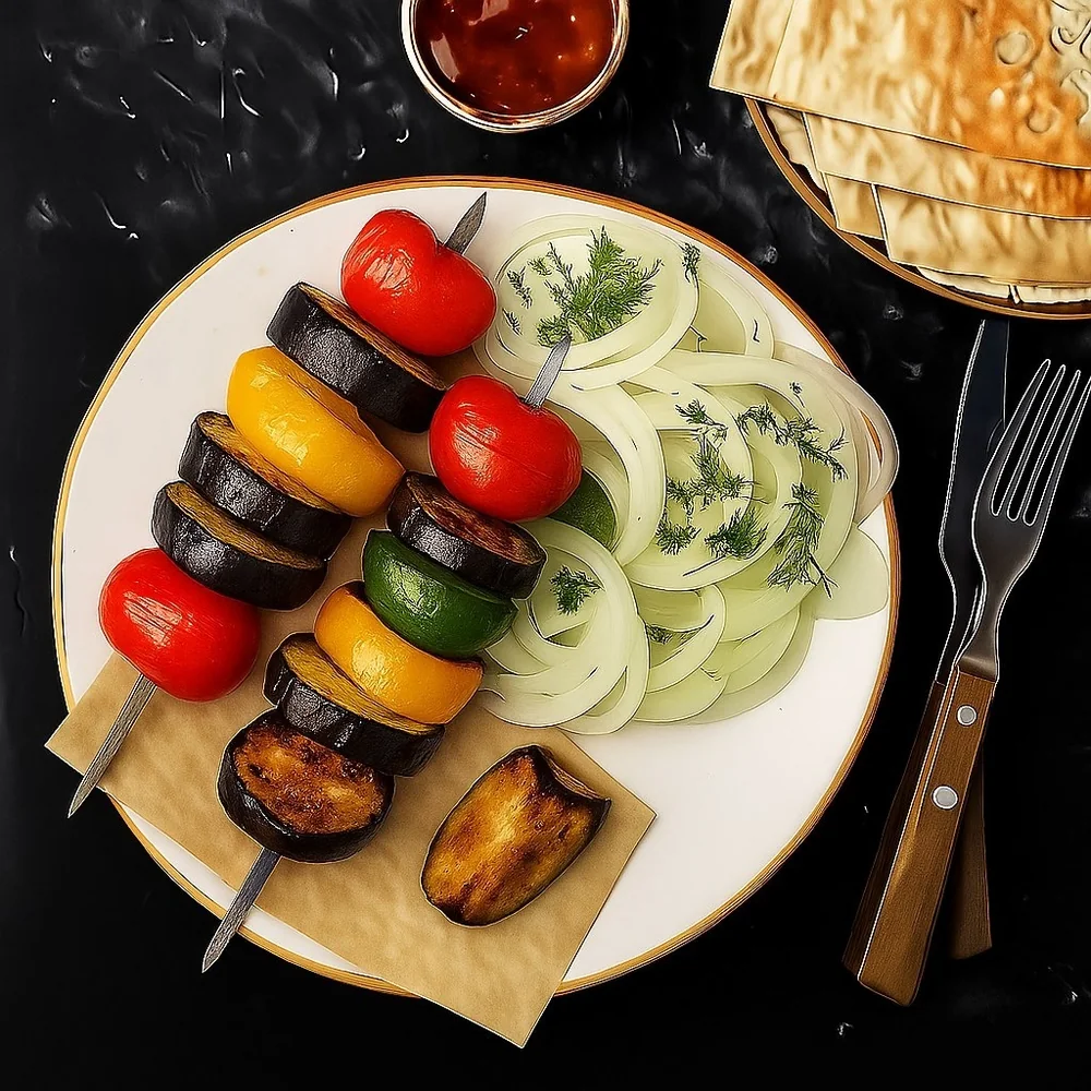 Шашлык из овощей
