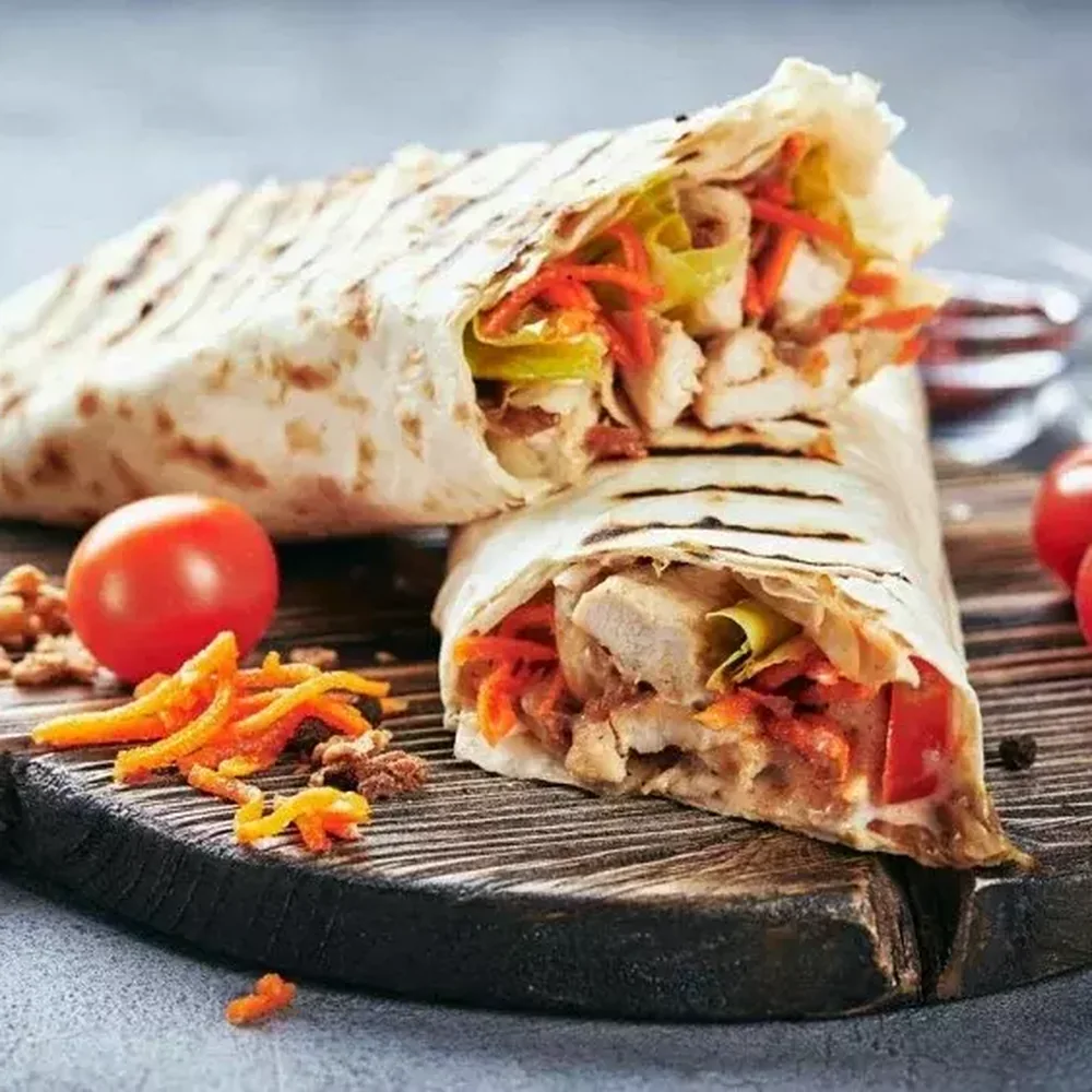 Шаурма с курицей мини